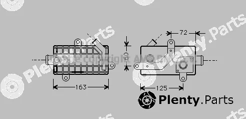 Prasco BW3204 — Oil Cooler, engine oil