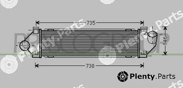Prasco FD730N003 — Charge Air Cooler PrascoSelection