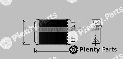 Prasco RT6097 — Heat Exchanger, interior heating
