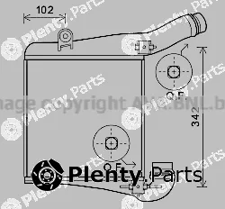 Prasco PR4077 — Charge Air Cooler