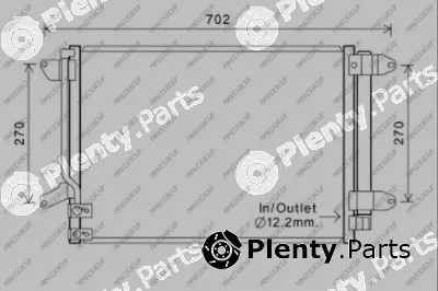Prasco VG424C001 — Condenser, air conditioning PrascoSelection
