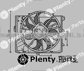 Prasco BW7528 — Fan, engine cooling