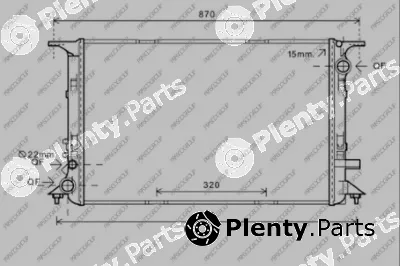 Prasco AD064R001 — Radiator, engine cooling PrascoSelection