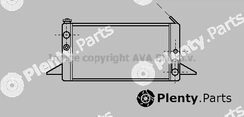 Prasco SI2005 — Radiator, engine cooling