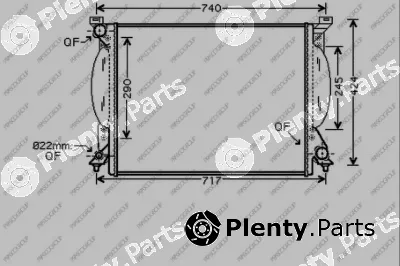Prasco AD020R007 — Radiator, engine cooling PrascoSelection