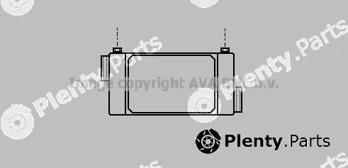 Prasco CN3029 — Oil Cooler, engine oil