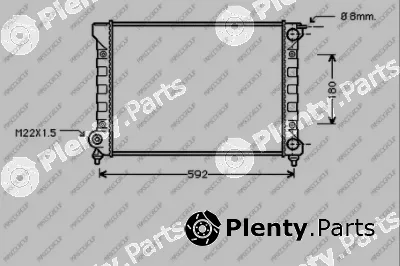 Prasco ST043R018 — Radiator, engine cooling PrascoSelection