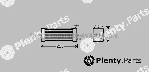 Prasco VN3276 — Oil Cooler, engine oil