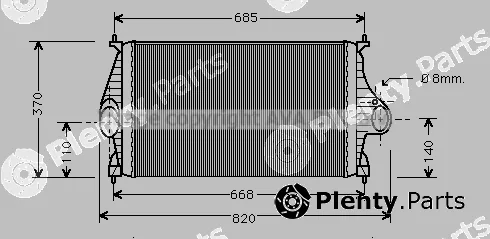 Prasco CN4050 — Charge Air Cooler