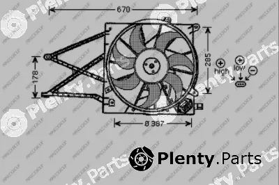 Prasco OP017F003 — Fan, engine cooling PrascoSelection