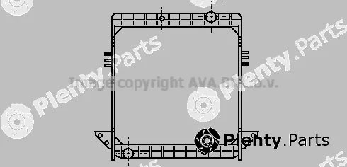 Prasco IV2025 — Radiator, engine cooling