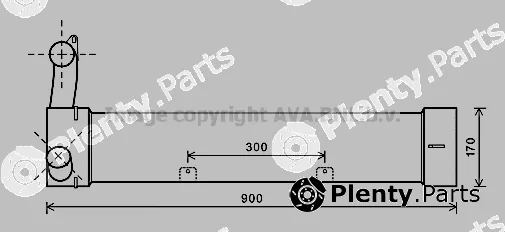 Prasco AU4214 — Charge Air Cooler
