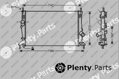 Prasco FD424R003 — Radiator, engine cooling PrascoSelection