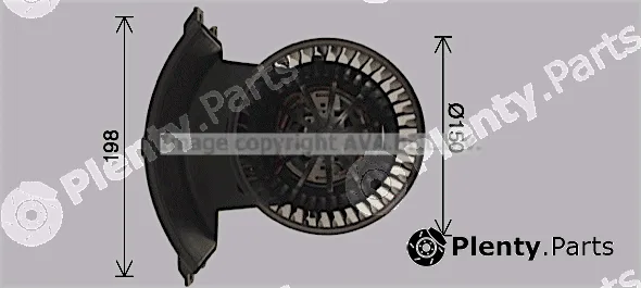 Prasco VN8411 — Electric Motor, interior blower
