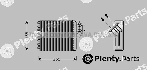 Prasco CR6053 — Heat Exchanger, interior heating
