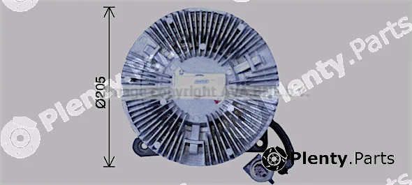 Prasco IVC144 — Clutch, radiator fan