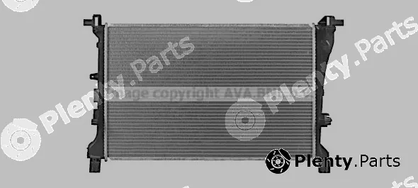 Prasco FT2473 — Radiator, engine cooling