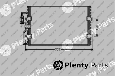 Prasco CI053C001 — Condenser, air conditioning PrascoSelection