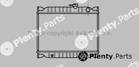 Prasco TO2127 — Radiator, engine cooling