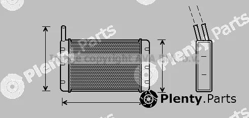 Prasco AU6061 — Heat Exchanger, interior heating