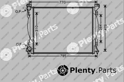Prasco AD034R004 — Radiator, engine cooling PrascoSelection
