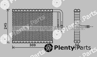 Prasco BWV402 — Evaporator, air conditioning