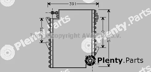 Prasco AI5113 — Condenser, air conditioning