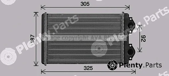 Prasco LA6034 — Heat Exchanger, interior heating