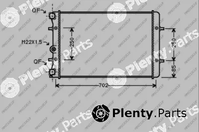 Prasco AD016R002 — Radiator, engine cooling PrascoSelection