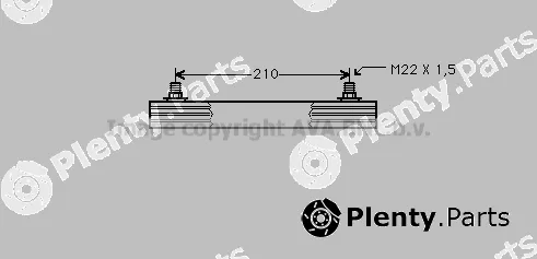 Prasco BW3160 — Oil Cooler, automatic transmission