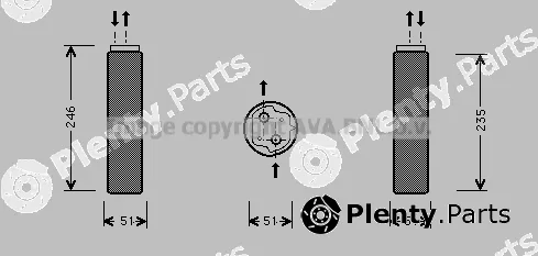 Prasco RTD094 — Dryer, air conditioning