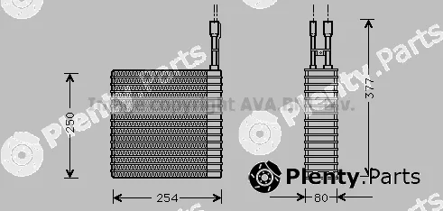 Prasco JEV031 — Evaporator, air conditioning