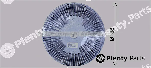 Prasco MNC068 — Clutch, radiator fan