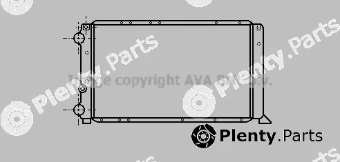 Prasco FT2069 — Radiator, engine cooling