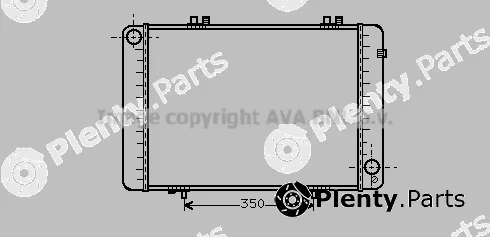 Prasco MS2130 — Radiator, engine cooling
