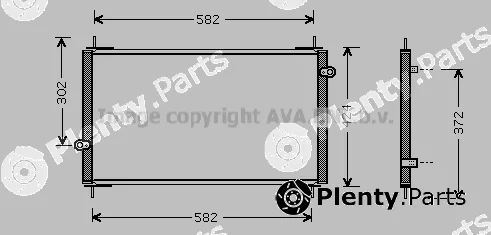 Prasco HD5112 — Condenser, air conditioning