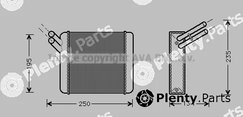 Prasco CN6026 — Heat Exchanger, interior heating