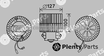 Prasco OL8633 — Electric Motor, interior blower