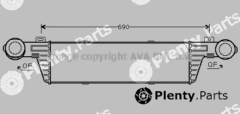 Prasco MSA4296 — Charge Air Cooler