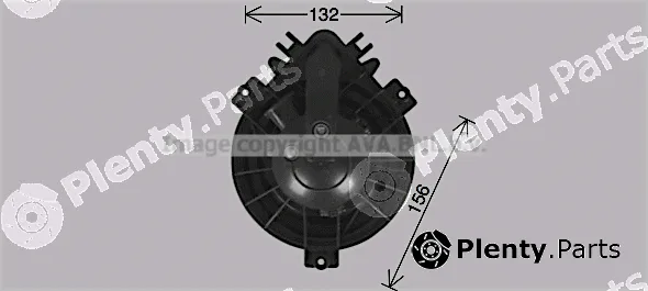 Prasco BW8584 — Electric Motor, interior blower