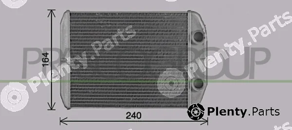 Prasco FT030H004 — Heat Exchanger, interior heating