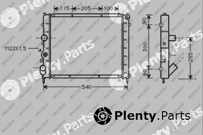 Prasco RN916R010 — Radiator, engine cooling PrascoSelection
