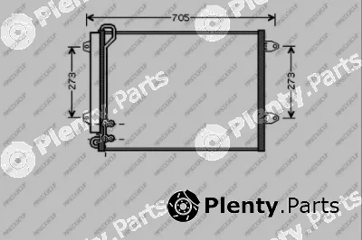 Prasco VG054C001 — Condenser, air conditioning PrascoSelection