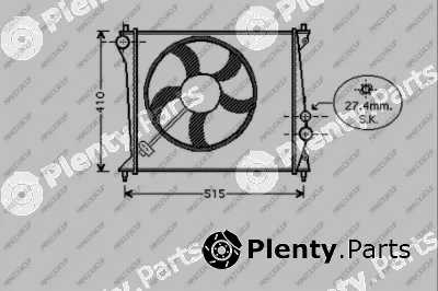 Prasco AD302R001 — Radiator, engine cooling PrascoSelection
