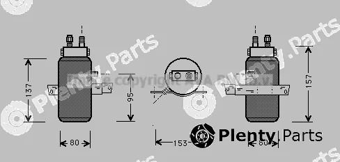 Prasco SBD043 — Dryer, air conditioning