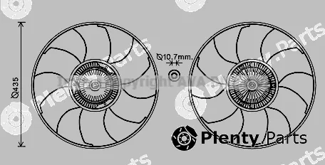 Prasco VNF332 — Fan, engine cooling