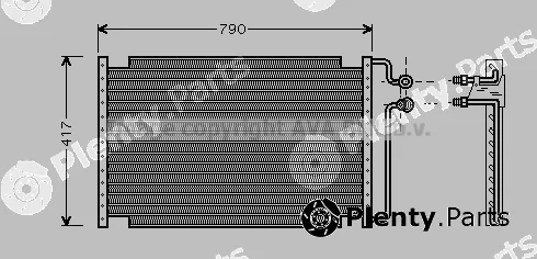 Prasco CT5029 — Condenser, air conditioning