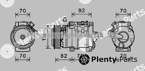 Prasco SUK112 — Compressor, air conditioning