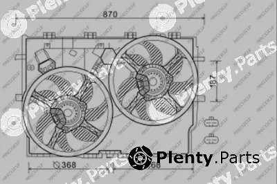 Prasco FT930F004 — Fan, engine cooling PrascoSelection