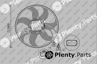 Prasco AD022F003 — Fan, engine cooling PrascoSelection